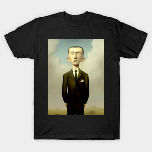 Bougie: A bougie man stands alone on a Dark Background T-Shirt